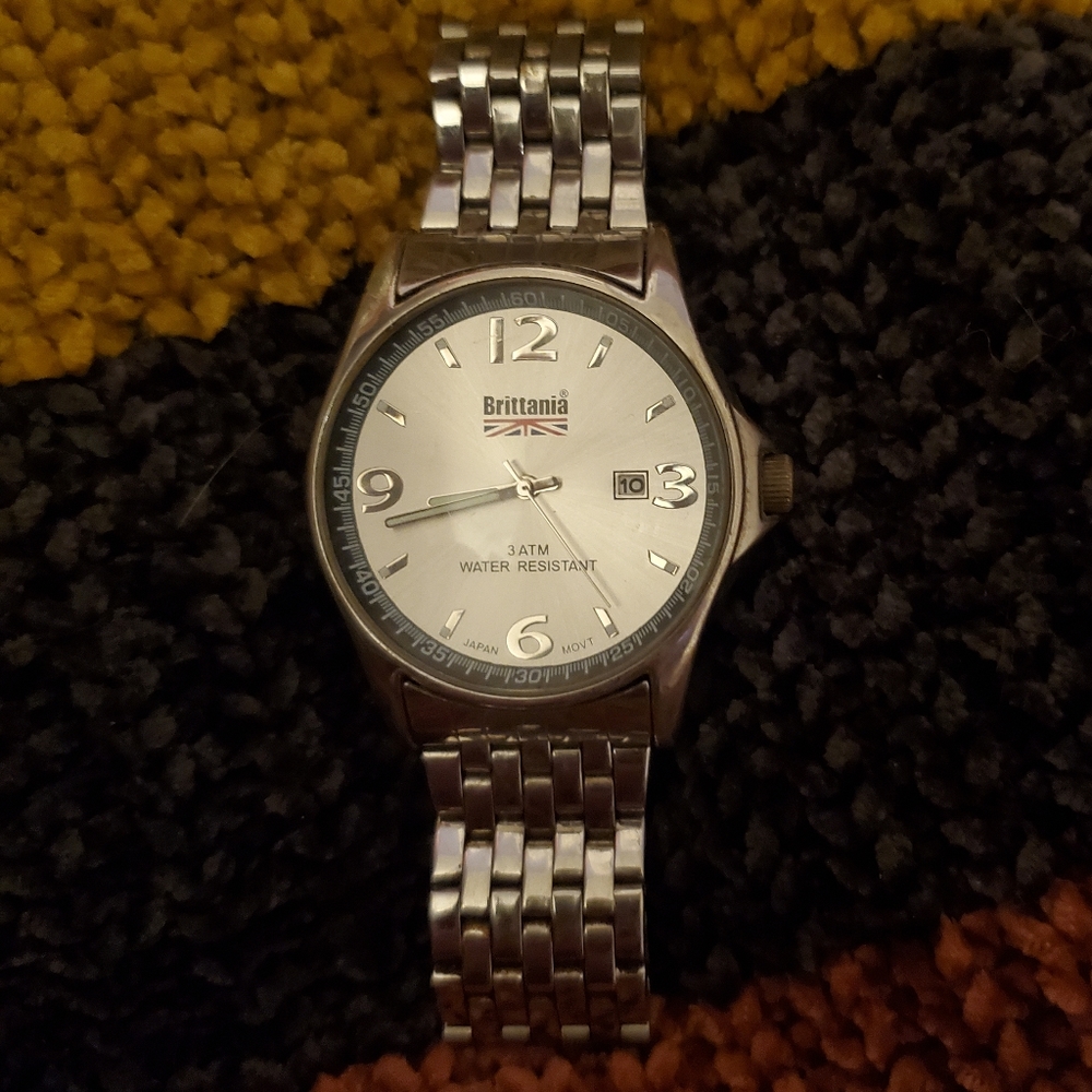 BRITTANIA Sterling Silver Watch